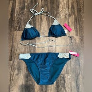 Xhilaration Blue and Gray Bikini